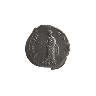 Denarius, Marcus Aurelius (121–180; Roman emperor 161–180), caesar 139–161; issuer: Antoninus Pius