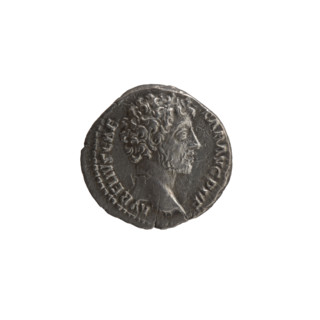 Denarius, Marcus Aurelius (121–180; Roman emperor 161–180), (caesar 139–161); issuer: Antoninus