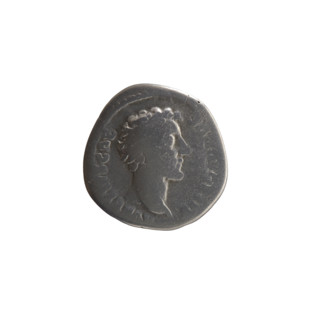 Denarius, Marcus Aurelius (121–180; Roman emperor 161–180), issuer: Antoninus Pius (86–161; Roman