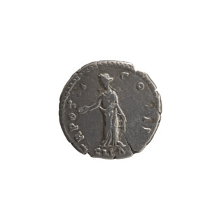 Denarius, Marcus Aurelius (121–180; Roman emperor 161–180), caesar 139–161; Antoninus Pius (86–161;