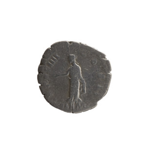 Denarius, Marcus Aurelius (121–180; Roman emperor 161–180), caesar 139–161; Antoninus Pius (86–161;