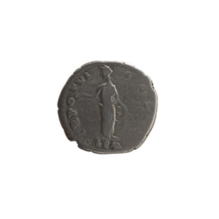 Denarius, Marcus Aurelius (121–180; Roman emperor 161–180), caesar 139–161; Antoninus Pius (86–161;
