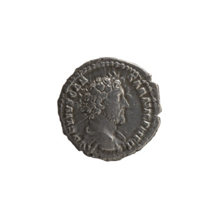 Denarius, Marcus Aurelius (121–180; Roman emperor 161–180), caesar 139–161; issuer: Antoninus Pius