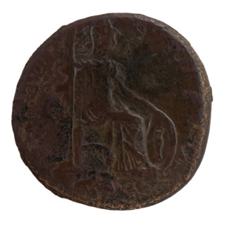 Sestertius, Marcus Aurelius (121–180; Roman emperor 161–180), (caesar 139–161); issuer: Antoninus