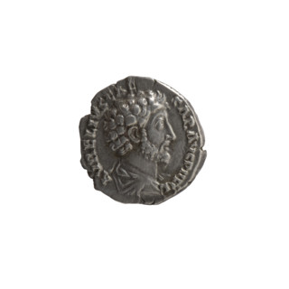 Denarius, Marcus Aurelius (121–180; Roman emperor 161–180), caesar 139–161; issuer: Antoninus Pius