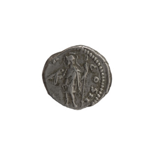 Denarius, Marcus Aurelius (121–180; Roman emperor 161–180), caesar 139–161; Antoninus Pius (86–161;