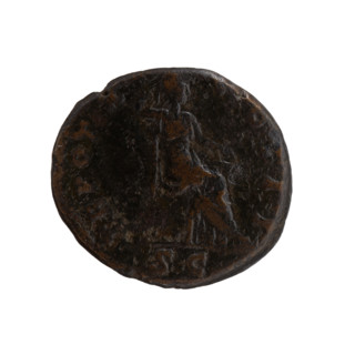 Dupondius/as of Marcus Aurelius (121–180). Obverse: Head of young Marcus Aurelius uncovered to the