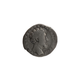 Denarius, Marcus Aurelius (121–180; Roman emperor 161–180), caesar 139–161; issuer: Antoninus Pius