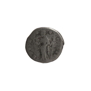 Denarius, ca. 156–157 CE. Obverse: Head of young Marcus Aurelius without a cap facing right,