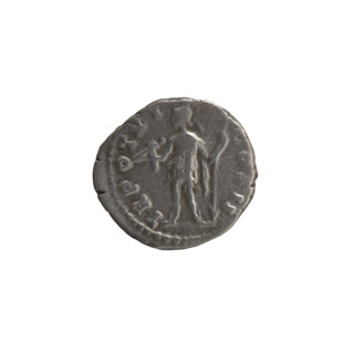 Denarius, ca. 156–157. Obverse: Head of young Marcus Aurelius to right, inscription VRELIVS CAES