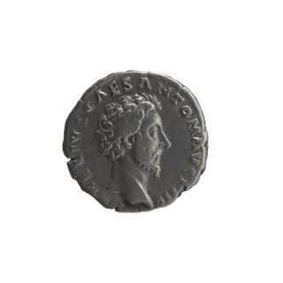 Denarius, Marcus Aurelius (121–180; Roman emperor 161–180), (caesar 139–161); issuer: Antoninus