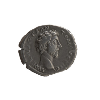 Denarius, Marcus Aurelius (121–180; Roman emperor 161–180), (caesar 139–161); issuer: Antoninus