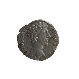 Denarius, Marcus Aurelius (121–180; Roman emperor 161–180), caesar 139–161; issuer: Antoninus Pius