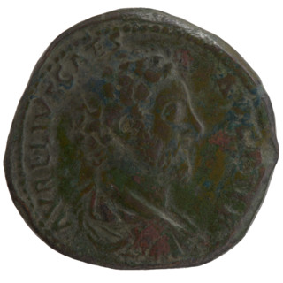 Sestertius, Marcus Aurelius (121–180; Roman emperor 161–180), (caesar 139–161); issuer: Antoninus