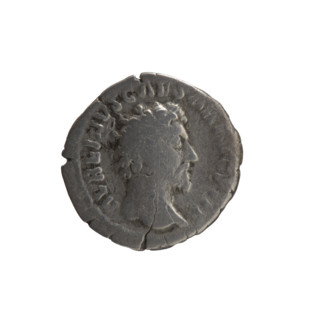 Denarius, Marcus Aurelius (121–180; Roman emperor 161–180), caesar 139–161; issuer: Antoninus Pius