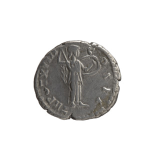 Denarius, Marcus Aurelius (121–180; Roman emperor 161–180), issued under Antoninus Pius (86–161;