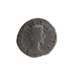 Denarius, Marcus Aurelius (121–180; Roman emperor 161–180), (caesar 139–161); issuer: Antoninus