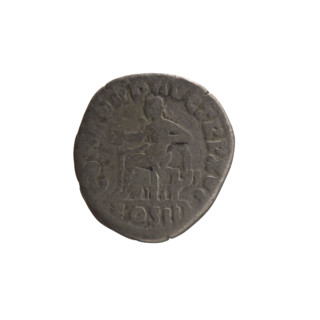 Denarius, Marcus Aurelius (121–180; Roman emperor 161–180) — obverse: Head of Marcus Aurelius with