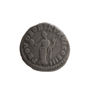 Denarius of Marcus Aurelius (121–180; Roman emperor 161–180), issuer Marcus Aurelius; obverse: head