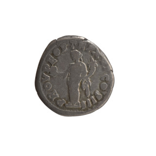 Denarius, Marcus Aurelius (121–180; Roman emperor 161–180), issuer; obverse: head of Marcus