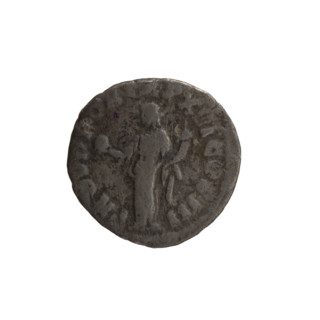 Denarius of Marcus Aurelius (121–180; Roman emperor 161–180), 161–162. Obverse: Head of Marcus