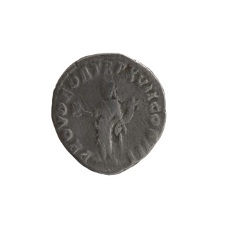 Denarius, Marcus Aurelius (121–180; Roman emperor 161–180), issuer; obverse: Head of Marcus
