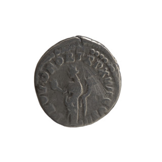 Denarius, Marcus Aurelius (121–180; Roman emperor 161–180), issuer. Obverse: Head of Marcus