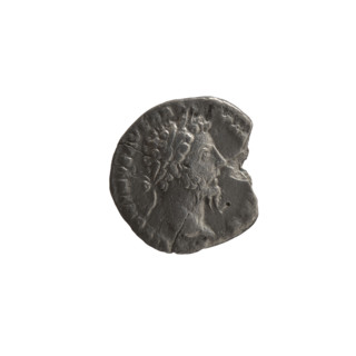 Denarius, Marcus Aurelius (121–180; Roman emperor 161–180), issuer: Marcus Aurelius; aw: Head of
