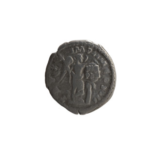 Denarius, Marcus Aurelius (121–180; Roman emperor 161–180), issuer; obverse: head of Marcus