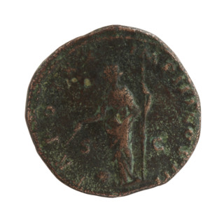 sestertius, Marcus Aurelius (121–180; Roman emperor 161–180) (issuer); obverse: head of Marcus