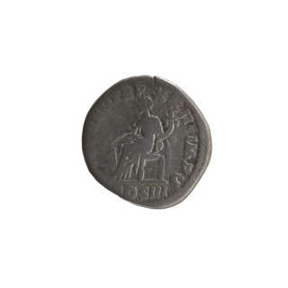 Denarius of Marcus Aurelius (121–180; Roman emperor 161–180), issuer Marcus Aurelius; obverse: head