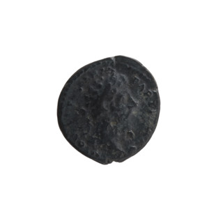 Denarius of Marcus Aurelius (121–180; Roman emperor 161–180), issuer Marcus Aurelius. Obverse: head