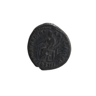 Denarius of Marcus Aurelius (121–180; Roman emperor 161–180), issuer Marcus Aurelius; obverse: head