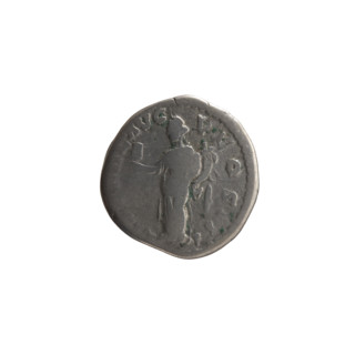 Denarius of Marcus Aurelius (121–180; Roman emperor 161–180), 168–169. Obverse: head of Marcus