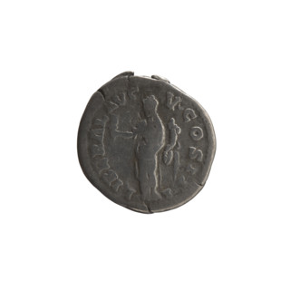 Denarius of Marcus Aurelius (121–180; Roman emperor 161–180), 168–169. Obverse: Head of Marcus