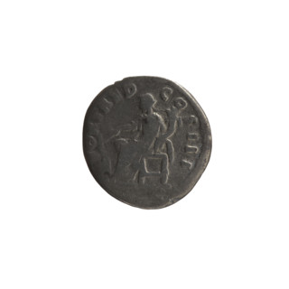 Denarius of Marcus Aurelius (121–180; Roman emperor 161–180), obverse: head of Marcus Aurelius with