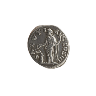 Denarius, Marcus Aurelius (121–180; Roman Emperor 161–180), issuer; obverse: head of Marcus