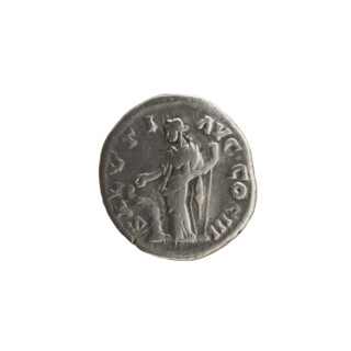 Denarius of Marcus Aurelius (121–180; Roman emperor 161–180), 169–170, Rome. Obverse: Head of