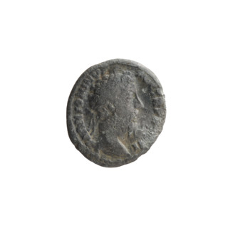 Denarius, Marcus Aurelius (121–180; Roman emperor 161–180), issuer; obverse: head of Marcus