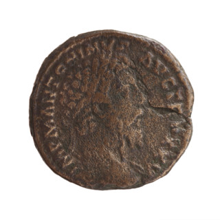 sestertius (forgery), Marcus Aurelius (121–180; Roman emperor 161–180) (for the original), Fides