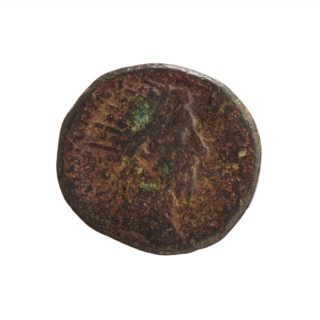 Dupondius of Marcus Aurelius (121–180; Roman emperor 161–180), issuer Marcus Aurelius — obverse: