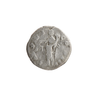 Denarius of Marcus Aurelius (121–180; Roman emperor 161–180), 171–172. Obverse: Head of Marcus