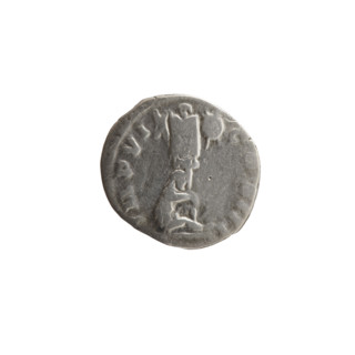 Denarius of Marcus Aurelius (121–180; Roman emperor 161–180). Obverse: Head of Marcus Aurelius with