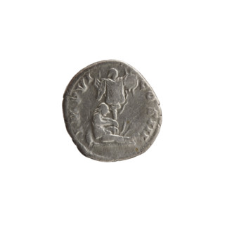 Denarius of Marcus Aurelius (121–180; Roman emperor 161–180), obverse: head of Marcus Aurelius with