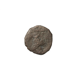 Bronze coin, Phraates IV (37–2 BC). Obverse: diademed head of Phraates IV facing left. Reverse:
