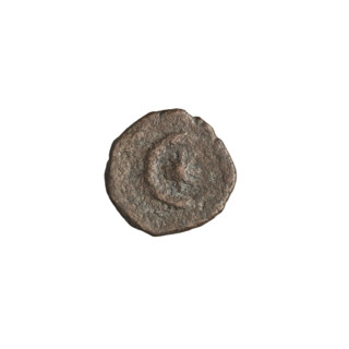 Bronze coin, Phraates IV (37–2 BC). Obverse: diademed head of Phraates IV facing left. Reverse: