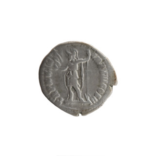 Denarius of Marcus Aurelius (121–180; Roman emperor 161–180), issuer Marcus Aurelius; obverse: head
