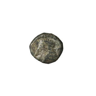 bronze coin, Vardanes I (41–45), diadems, Nike (mythology), heads, Parthian Empire, Iran. Obv.: