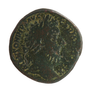 Sestertius of Marcus Aurelius (121–180; Roman emperor 161–180), issuer Marcus Aurelius; subject