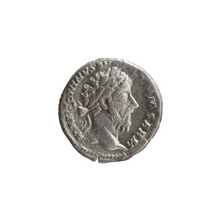 Denarius of Marcus Aurelius (121–180; Roman emperor 161–180), issuer: Marcus Aurelius; obverse: